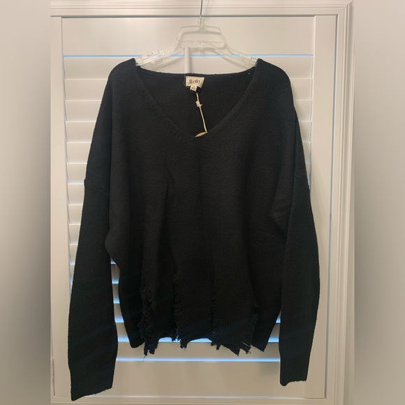 BiBi Tattered Sweater - Picture 1 of 4